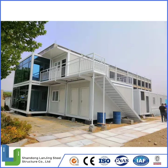 Light Steel Two Storey Luxury 20FT Flat Pack Container House